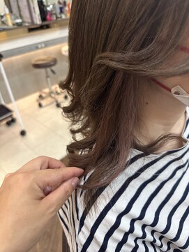 アプシー 三田駅前店(Apsee) インナーカラー/ココアブラウン