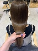 大人かわいい20代30代40代小顔ショコラベージュ Zina本八幡