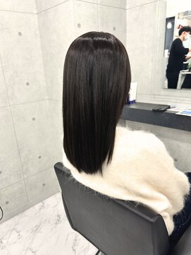 エンディアリング 東銀座(Endearing) 銀座/東銀座/切りっぱなしボブ/エアリーロング/ピンクブラウン