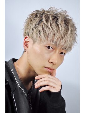 プレミアムバーバー 原宿店(PREMIUM BARBER produce by HIRO GINZA) ミルクティー王道マッシュ