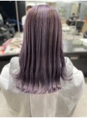バレイヤージュ　ラベンダー