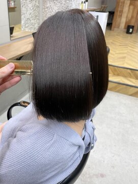 アンジェリカ 立町店(ANGELICA) 髪質改善　ラベンダーブラック