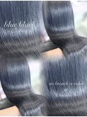 透明感カラーブルーブラックブルーグレー＊RINA