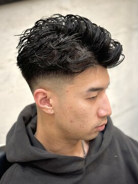 ヒロギンザ 大阪本店(HIRO GINZA) 極道パーマ×スキンフェード