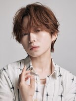 リップス 渋谷(LIPPS)&nbsp;リバースセンターパート　コンマバング　ニュアンスパーマ