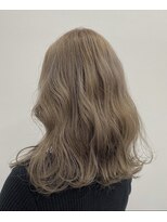 ゲーム 下北沢(GAME) 【Thema 下北沢】 ミルクティーベージュ×ウェーブスタイル