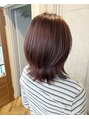 イリー 代官山(ILY)&nbsp;外ハネミディstyle＊[ヘッドスパ/白髪ぼかし/白髪染め/縮毛矯正]