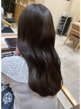 ルーチェヘアー 【領家彩花指名限定】愛され透明感艶カラー/アッシュブラウン