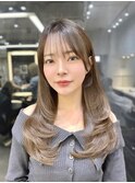 韓国レイヤー/韓国風/ボブ/髪質改善/黒髪/ブリーチなし〔池袋〕