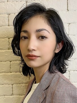 ピークアブー 原宿ハラカド(PEEK-A-BOO) くびれボブ/ミディアムレイヤー/ハリウッドブロウリフト/眉毛