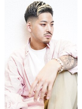 メキシコ 宝塚(Mexico) ビジネスフェードカット刈り上げスキンフェードバーバー30代40代