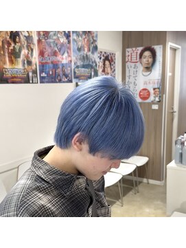 オーシャントーキョー 原宿(OCEAN TOKYO) ブルーシルバーメンズカラーツーブラック