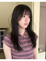 ローレン(LOREN)&nbsp;くびれヘア/アプリコットオレンジ/ハイライトカラー/栄/名古屋