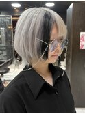 錦糸町◎夏に映えるホワイト×ブラックデザインカラー　ウルフ