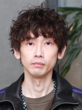 メンズサロン ブロック(Men's Salon bloc) マッシュ ニュアンスパーマ 前髪あり ブラウン 20代30代 束感