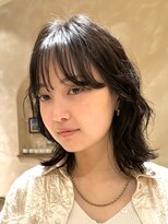 ビュートリアム265(BEAUTRIUM 265)&nbsp;#20代30代ミディアムレイヤーニュアンスくせ毛風パーマスタイル