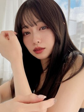 ルイマダーナ 栄店(LOUIMADNA) 大人可愛い　上品透明感スタイル　前髪カタログ