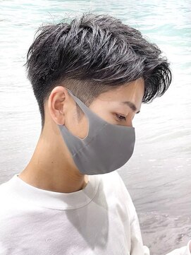 ヘアーアンドグルーミング ヨシザワインク(HAIR&GROOMING YOSHIZAWA Inc.) メンズビジネスショートツーブロックバーバー王道アップバング