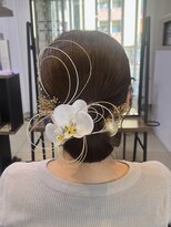 エミュ 中央駅店(eMu)&nbsp;【卒業式ヘアセット】シニヨンヘア.*