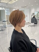 オーロ Costa西宮北口(ORO)&nbsp;大人ショートボブ丸みショートカットマッシュショート前髪あり