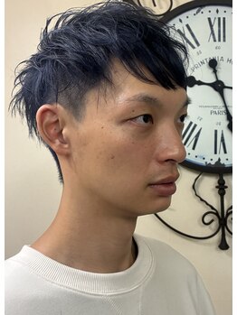 ヘアージン 野々市(hair Jin)の写真/小顔にみえるカットが好評！トップや後頭部のボリュームをしっかり調整◎360°『カッコイイ。』フォルム☆