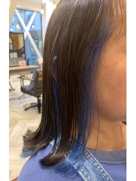 キュート Cute デザインカラー　インナーブルー