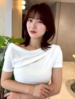 ジーナ 月島(Zina)&nbsp;髪質改善＊暗めブラウン似合わせカット＊美髪【Zina月島】