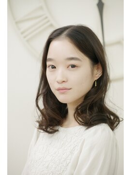 カシュカシュ(cache cache) cache cache★伸ばしかけゆるウェーブミディアム