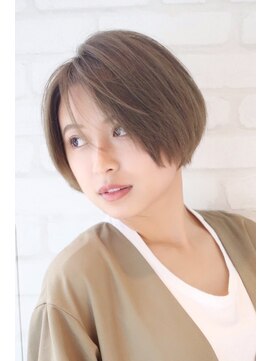 パティオン(PATIONN) 大人可愛いモテBOB☆トップふんわり前下がり襟足短めショート☆