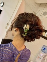 シム テンジン(hair & beaty SIM tenjin)&nbsp;お呼ばれヘアセット♪
