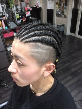トリックストア(TRICK STORE) コーンロウ、ブラックヘアー、成人式や卒業式TRICKstyle！