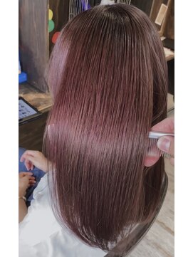 エミュー(emue) 20代30代★インスタ人気美髪トリートメントピンクベージュ○中島