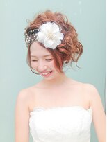 ブラウ ネイル パーティー(Blau Nail Party)&nbsp;ボンネをアレンジ♪ ゆるふわアップ