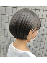 マセナ(Masena)&nbsp;【お客様フォト】☆艶感コンパクトボブxダークブラウン☆