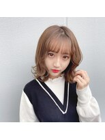 インク サカエ(inq sakae)&nbsp;ピンクベース外ハネボブ