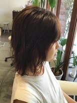 ジュノ ヘアーアンドクリエイト(juno hair&create) ミディアムウルフ