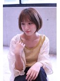 大泉学園 Omorfi 大人可愛いショートボブ