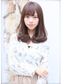 【斉藤 航人】愛されミディアムのワンカールスタイル