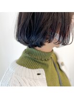 コットン(cotton)&nbsp;まとまるボブ。透けるボブ。【スタイリスト白子】