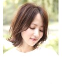 【Lino &nbsp;林】小顔外ハネミディアム