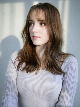 アイティーバイアルバム 藤沢店(IT by ALBUM) くびれヘア_マチルダボブピンクベージュ_29418