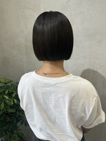 ロンドエニカ 大宮(Lond enika)&nbsp;韓国で流行りの黒髪ぱっつんボブ/大宮