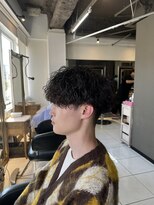 アイズ 海老名(AIZU)&nbsp;波巻きスパイラルパーマ　波巻きパーマ　メンズパーマ