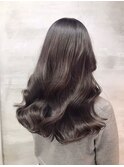 20代30代大人かわいい/グレージュカラー/ショートボブ/小顔/前髪
