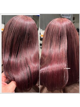 リュネッツ(lunettes) 髪質改善　ツヤ髪ストレート！