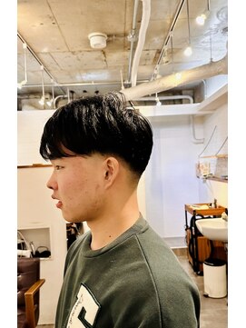 ダブルエイチ 旗の台店(WH) マッシュ&スキンフェード