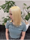 【Lee十三 中島】色落ちしないカラー/ブロンドヘア