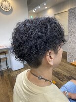 テーラヘアー 岩槻店(TELA HAIR)&nbsp;スパイラルパーマ×センターパート【TELA HAIR】