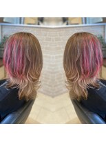 ノリス 幕張(Noris)&nbsp;ポイントハイライトレッドカラー【20代30代40代】大人可愛い