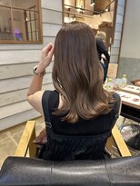 ラボヌールヘアーレーヴ 池袋店(La Bonheur hair reve)&nbsp;1ブリーチでつくるくすみベージュ♪